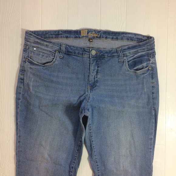 KUT from the Kloth Skinny Leg Jeans Denim Size 18W - Picture 2 of 8